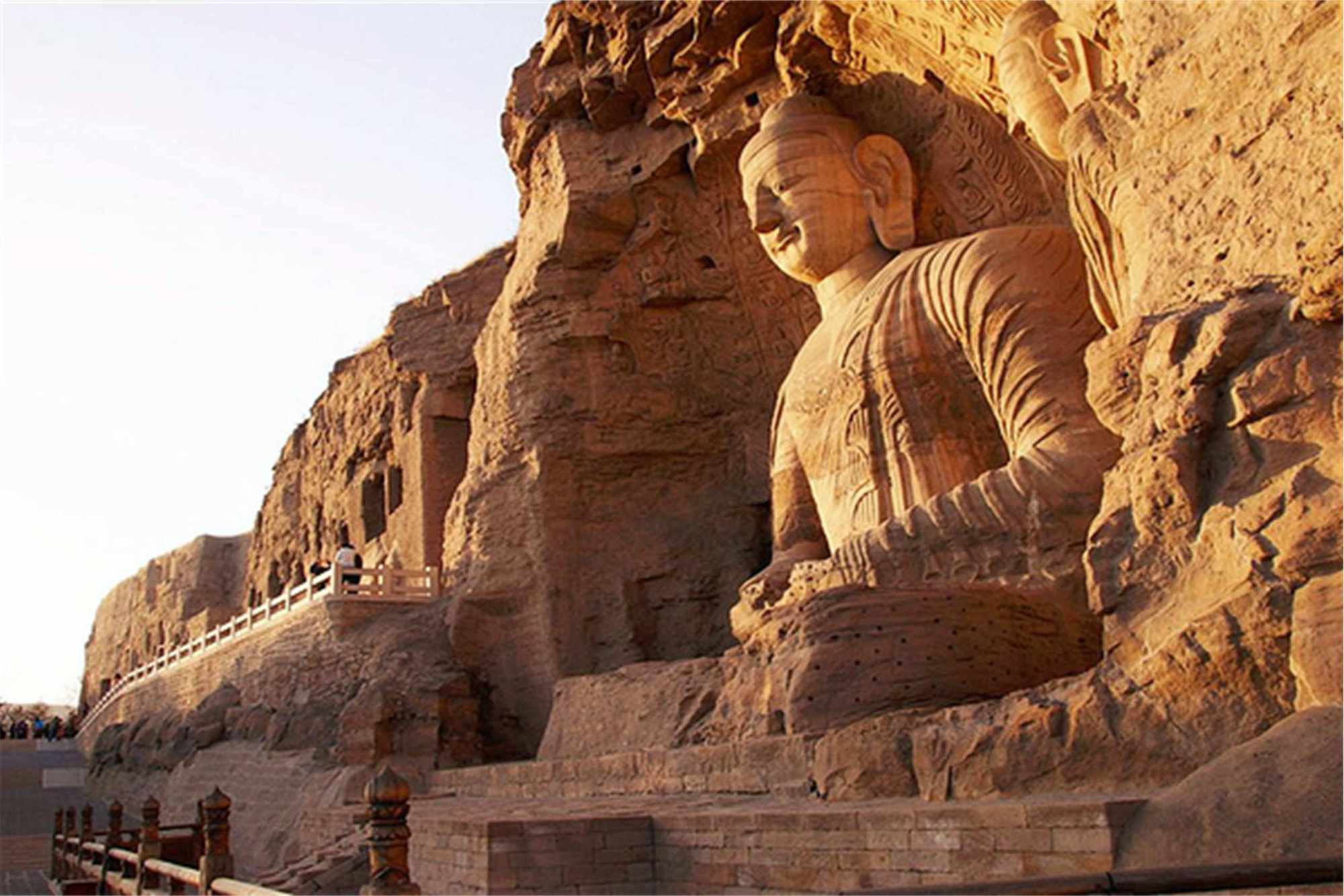 One Day Datong Private Tour of Yungang Grottoes and Yingxian Wooden Pagoda