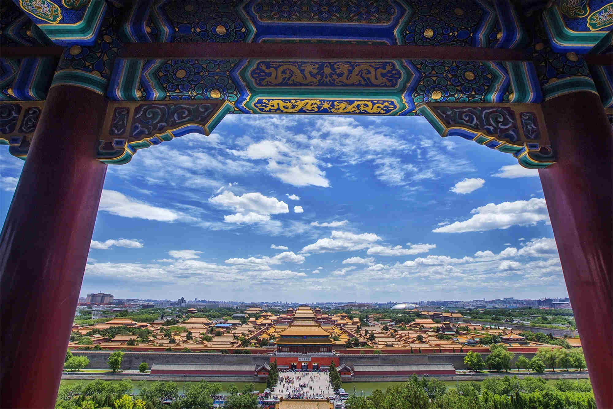 Jingshan Park Beijing tour guide private travel laocal tavel agency