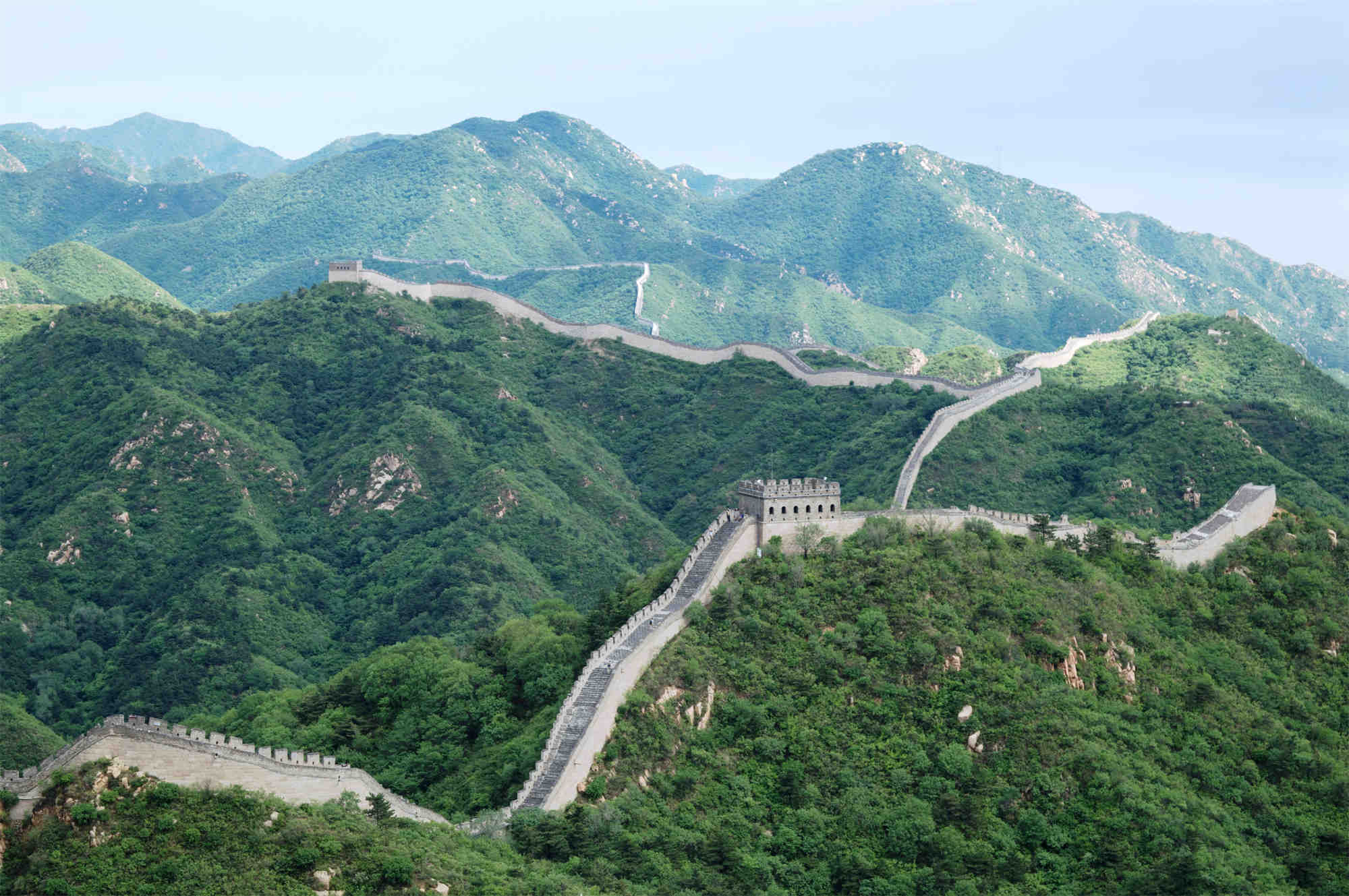 China Beijing Private Tour Package Badaling Mutianyu Great Wall 