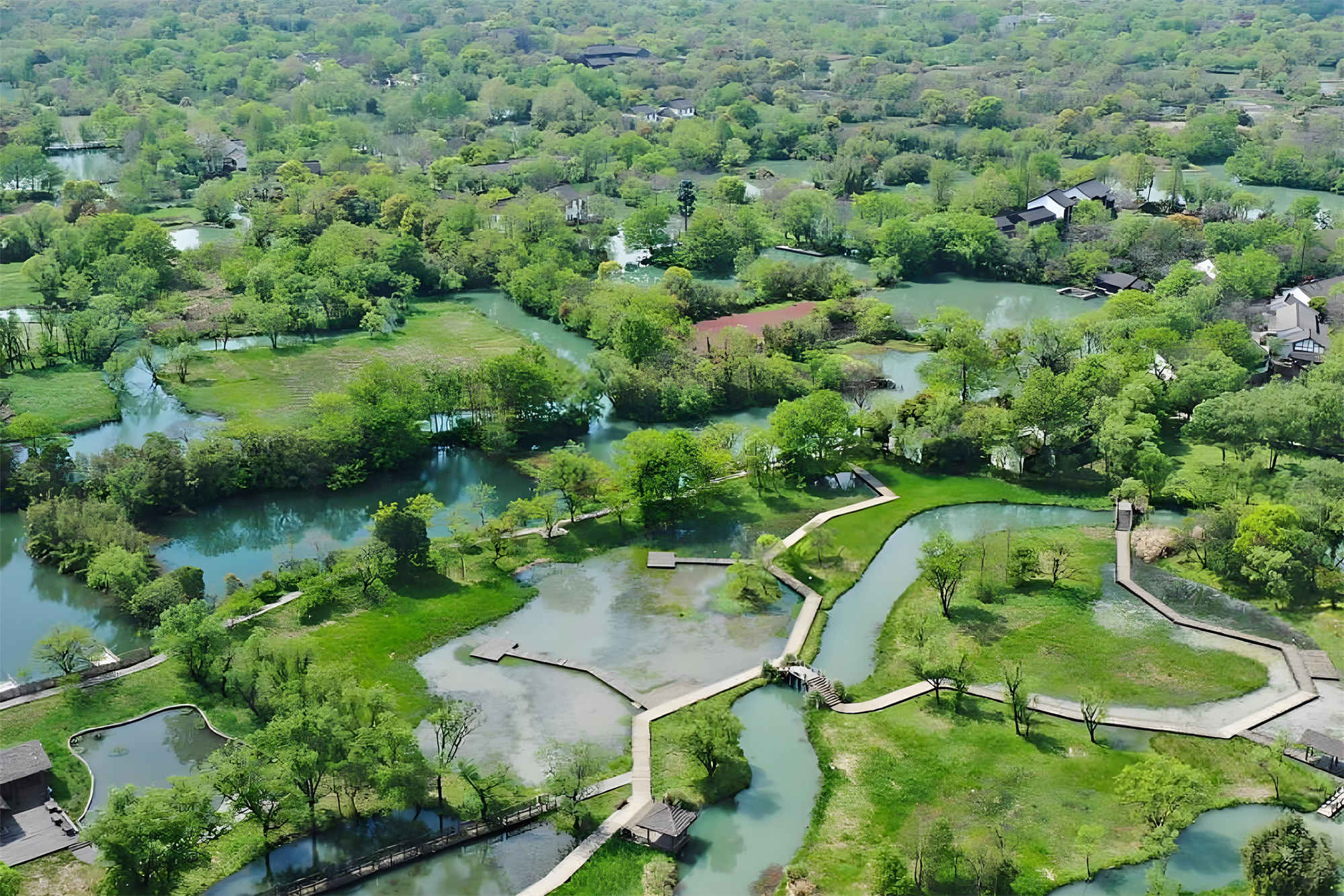 Xixi Wetland Park Hangzhou tour guide Hangzhou Travel Agency 